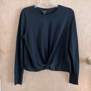 Banana Republic Long Sleeve Cropped Top